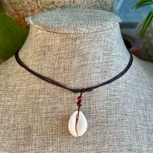 Boho Cowrie Shell Necklace